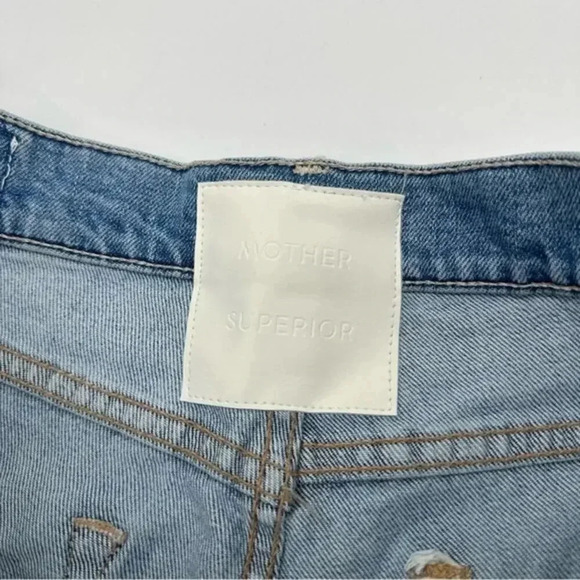 MOTHER The Trickster Short Fray in Slay It With Flowers Size 24 B1342 - Picture 3 of 6